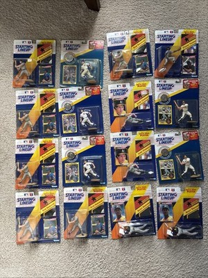 1991 & 1992 STARTING LINEUP LOT OF 16 CHICAGO CUBS RYNE SANDBERG And A s Canseco