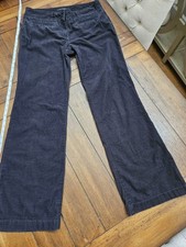 Tommy Hilfiger Woman 12 Soft Corduroy Pants Black