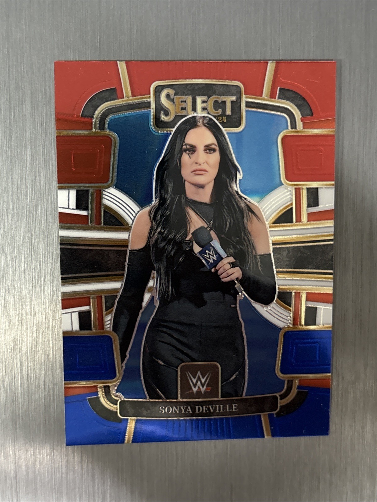 2024 Panini Select WWE Red & Blue #62 Sonya Deville Wrestling Card