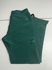 Dickies Essentials Natural Rise Drawstring Scrub Pants Hunter Green NWT