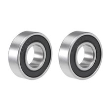Image of 6202-16-2RS Deep Groove Ball Bearing 16x35x11mm Sealed Chrome Z2 Bearings 2pcs