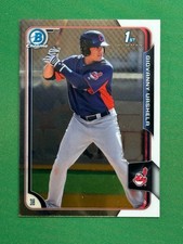 2015 Bowman Baseball 1st Bowman Chrome Prospects #BCP11 Giovanny Urshela