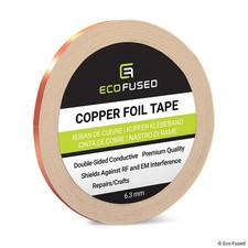 Double-Sided Copper Foil Tape - 0.25" x 21.8 Yards for Crafts  Repairs