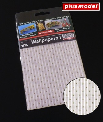 Plus Model 1/35 Wallpapers I (dimensions 105 x 160 mm)