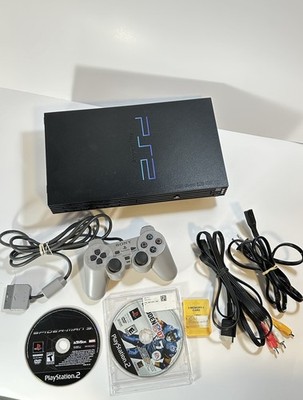 Sony PlayStation 2 PS2 Fat SCPH-50001 Console OEM Controller Games Bundle Tested
