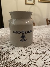 2000 Red Wing Land O Lakes Utensil Crock With Indian Maiden On It  #1057/2000