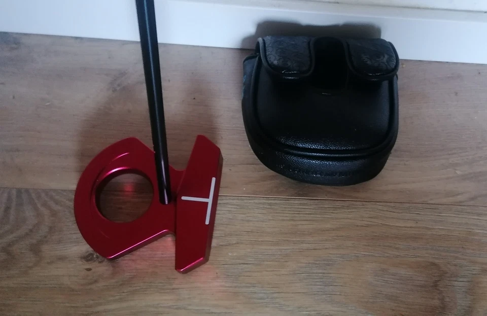 Lab Golf Putter DF3 33 Inch/84 cm Red Center Graphit Schaft SuperStroke Red - Bild 3 von 4