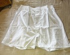 3 Pair NWOT Vintage Sears Perma-Prest Boxer Shorts White 50% Poly 50% Cotton 36 — photo 3