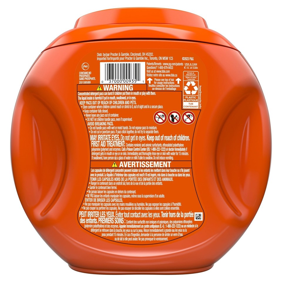 Tide Deep Clean Tide PODS Original Scent Laundry Detergent Pacs 57 Count Deep Clean 3 ...