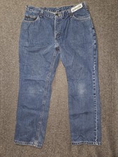 Carhartt FR Jeans Mens 36x32 Blue Denim Flame Resistant CAT 2 NFPA 2112 230-83