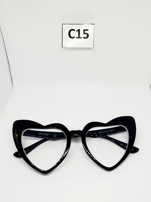 #ad eyeglasses plactic black where light 18503 53 221 148 c1 $15.00