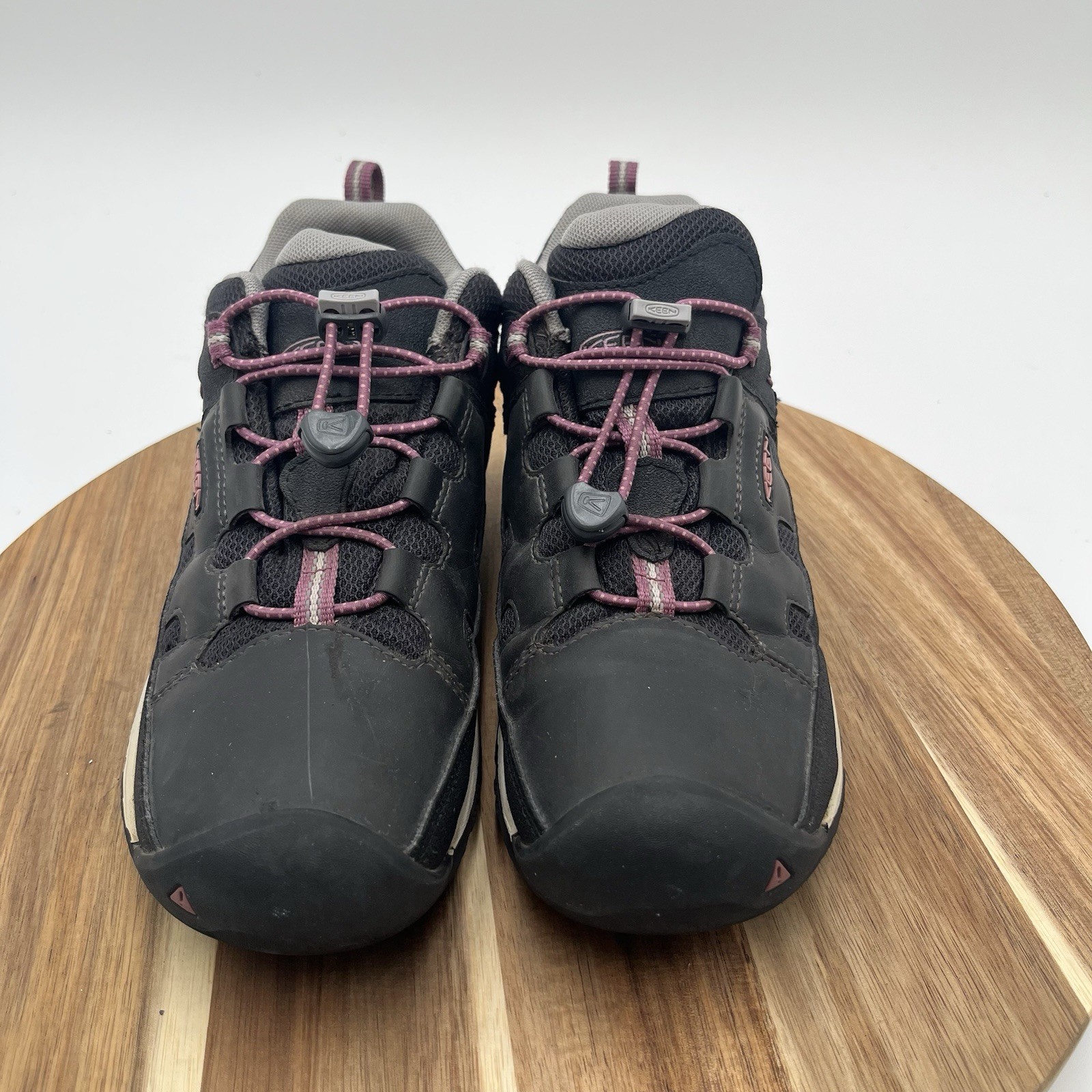 Scarpe da trekking Keen Youth Targhee 1020126 nere rosa scarpe sneakers taglia 6 giovani