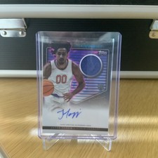 2023-24 Topps Midnight #RJA-JT - ROOKIE PATCH AUTO RPA  Jacob Toppin (RC)