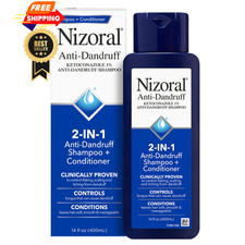 Nizoral 2-in-1 Anti Dandruff Shampoo and Conditioner, 14 14 Fl Oz Pack of 1 