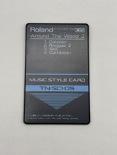 Roland TN SC1-05 Around The World 2 Music Expansion Card For Vintage 90'S Sounds