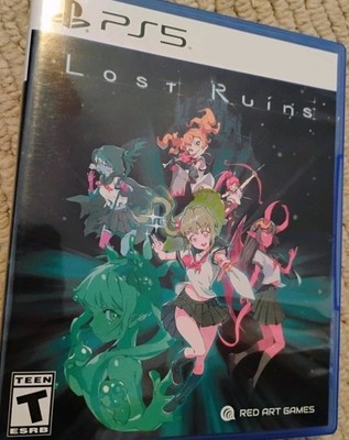 Lost Ruins Sony PlayStation 5 Red Art Rare Ps5 Read!!!