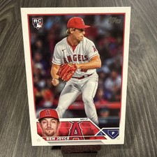 2023 Topps Update Ben Joyce RC Los Angeles Angels #US195