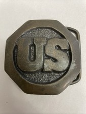 US Civil War Union Soldiers Uniform Reproduction Vintage Belt Buckle