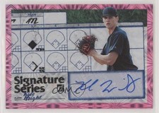 2019 Panini Donruss Signature Series Pink Firework Kyle Wright #SS-KW Auto jn3