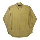 Blake Shirt Ralph Lauren Shirt - Large Yellow Cotton