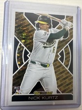 2025 Topps Update - Nick Kurtz Black and Gold RC-Athletics ROY (#BG-20) Rookie 