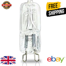 G9 40W Halogen Microwave Bulb Lamp Clear Glass Oven Light Indoor Lighting 2600K