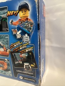 LEGO 60168 CITY Coast Guard Sailboat Rescue Sealed Damaged