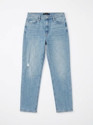 Hudson Womens Barbara Jeans Blue Size 30 Cropped Cotton Stretch