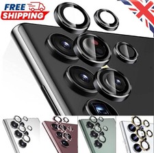 For Samsung Galaxy S26 S25 Plus Ultra 5G Metal Camera Lens Ring Protector Glass