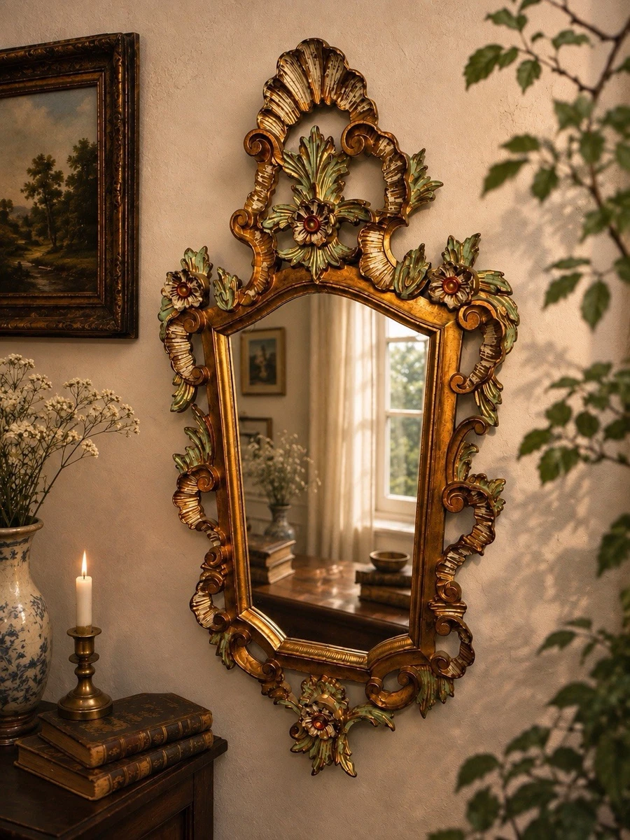 Antique Gold Frame Antique Mirrors for sale | eBay