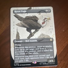 Magic: The Gathering Raven Eagle 0324 TLA Creature Black English Card