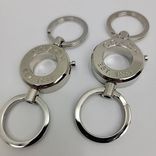 Lot Of 2- New W/O Tags Rare COACH VTG Valet Keyring Bag/Purse Charm-Detachable
