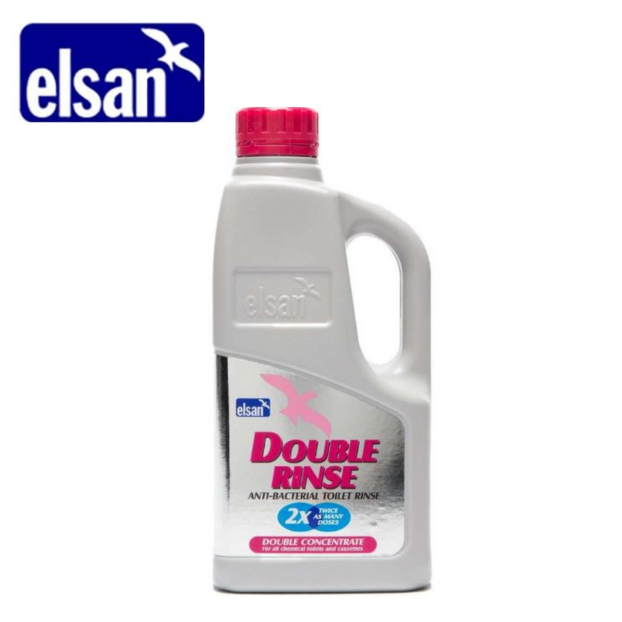 ELSAN Pink Toilet Fluid - Double Rinse - 1 Litre