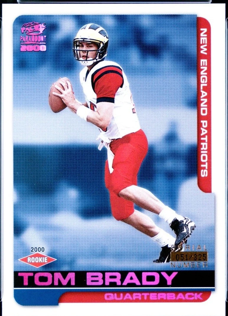 2000 Pacific Paramount Tom Brady #138 for sale | eBay