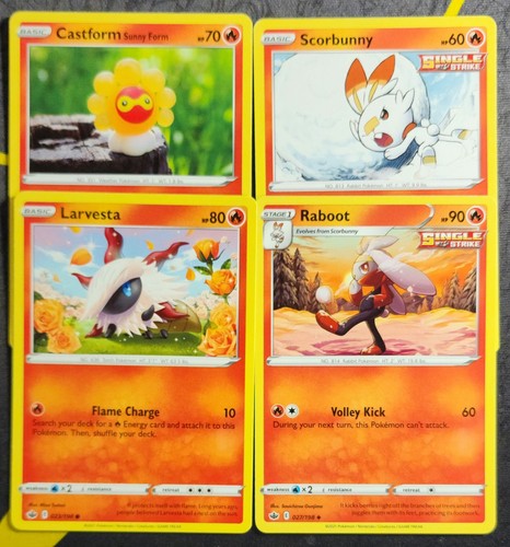 Sword & Shield: 2021 Chilling Reign All Common And Uncommon - Bild 3 von 9