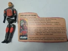 1982 GI Joe Grand Slam Action Figure with file card