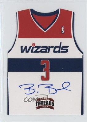 2012 Panini Threads Rookie Team Die-Cut Signatures Bradley Beal #18 Auto RC h8q