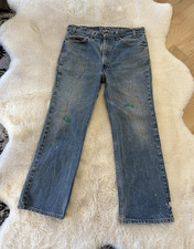 Levi's Vintage Blue Denim Jeans Grunge Casual. Made in USA