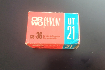 1 X Orwo Chrome UT21, Film for Color Images 135-36 Original Packaging - Expired