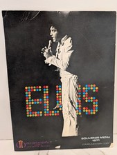1971 Souvenir Menu From The Las Vegas Interna...