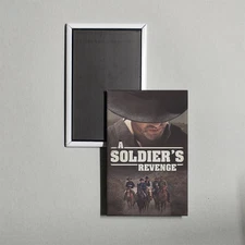 A Soldier's Revenge Mini Movie Poster Fridge Locker Magnet