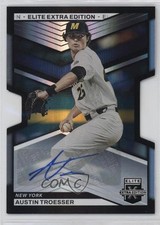 2023 Elite Extra Edition Signatures Die-Cut /399 Austin Troesser #37 Auto 19h2
