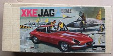 Aurora XKE JAGUAR Sports Car Vintage 1/25 Model Kit MIB