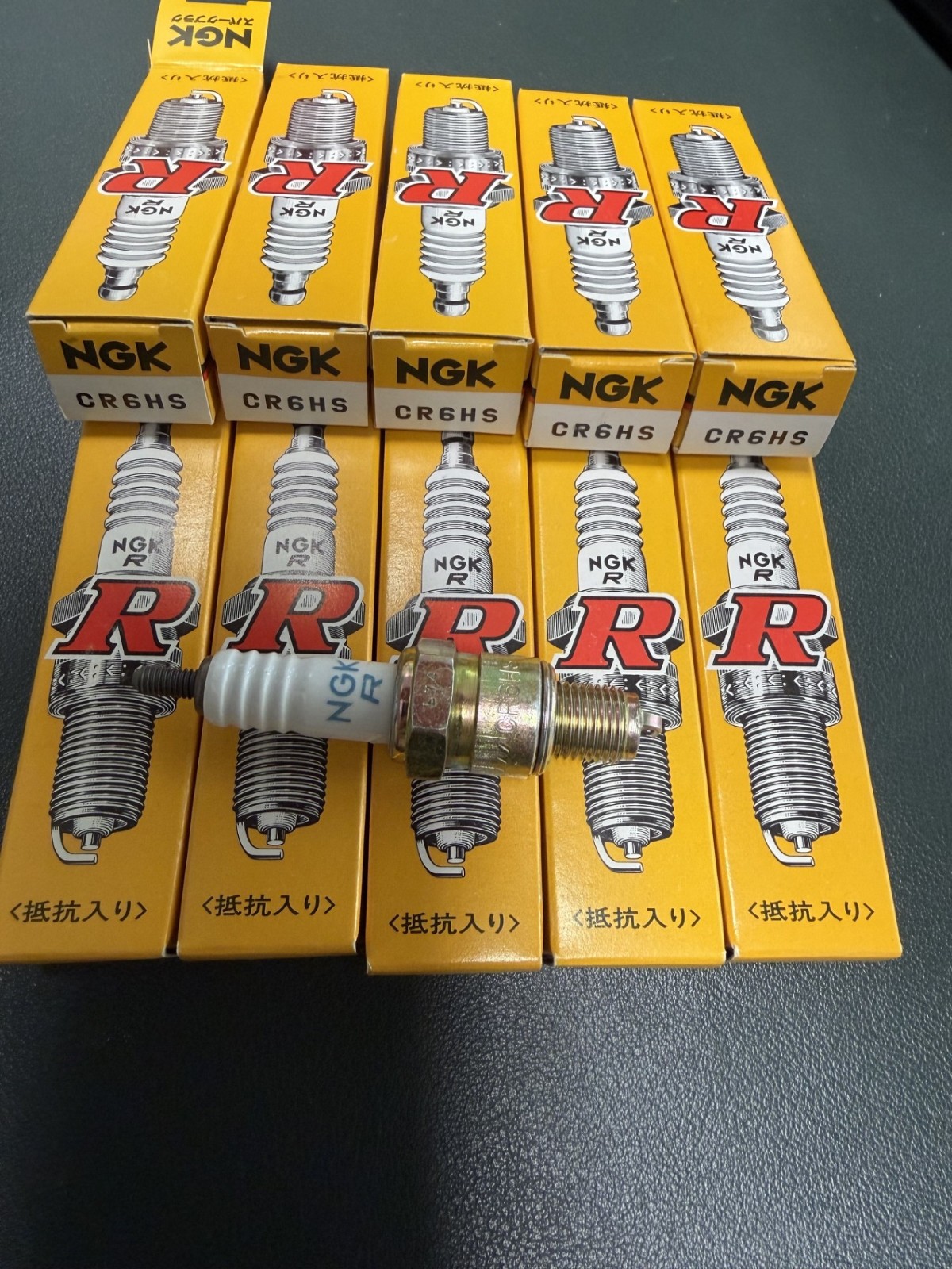 NGK CR6HS Spark Plug 10 pack