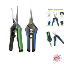 Hydroponic 2-Pack Pruning Shears with Microtip Blades for Precision Trimming