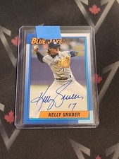 Kelly Gruber Auto 2019 Topps Archives Fan Favorites Autograph #FFA-KG Blue Jays