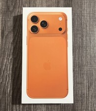 Apple iPhone 17 Pro Max Cosmic Orange Box Only
