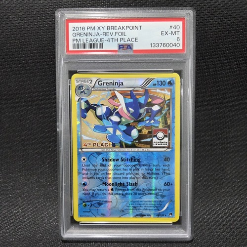 Greninja graded PSA 6 for sale on eBay