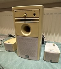 Retro PC Gaming Yamaha YST-MS28 Surround Sound And Subwoofer - Working Order