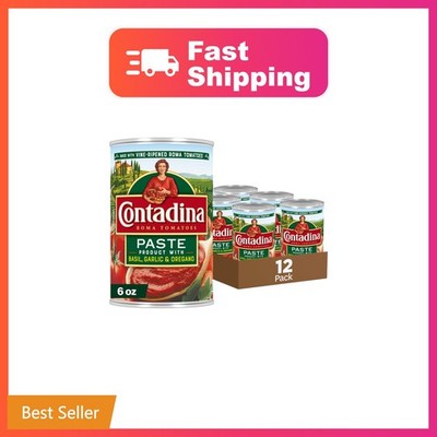 Contadina Tomato Paste Contadina Tomato Paste with Italian Herbs, 6 oz (Pack ...